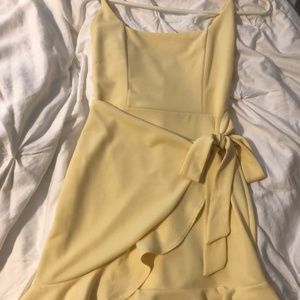 Lucy in the Sky Dress, xs, light yellow